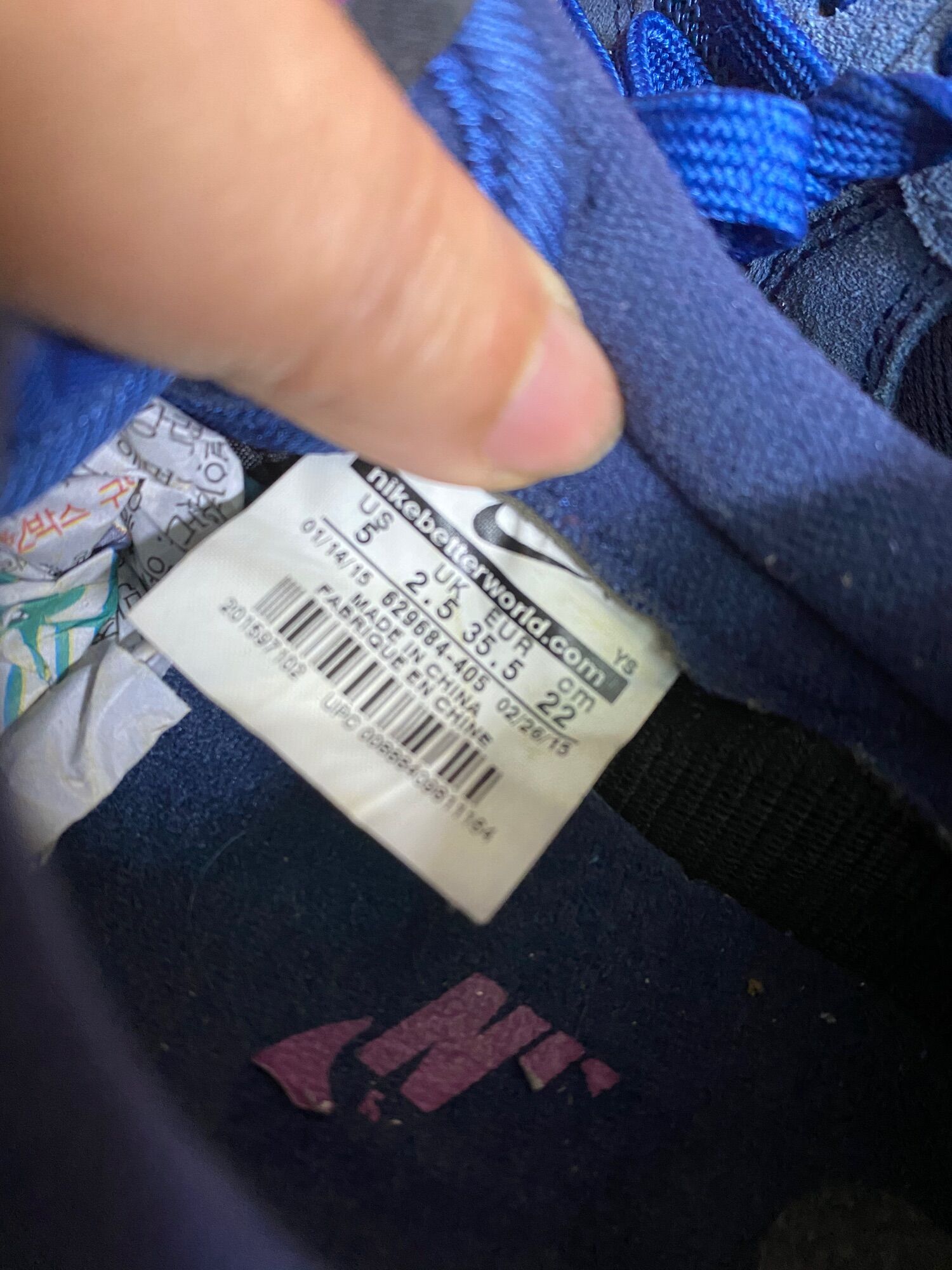 [Giầy Chính hãng hàng secondhand] -  size 35,5