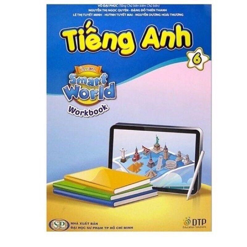 Sách - (Combo 2 cuốn) Tiếng Anh 6 I-Learn Smart World