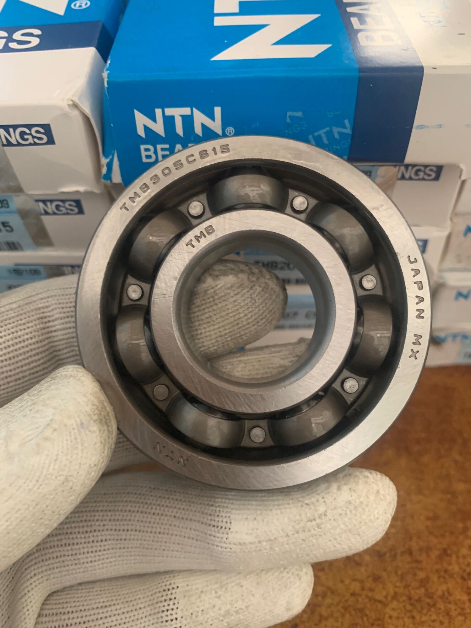 [CHUYÊN DỤNG] Vòng bi (bạc đạn) Nhật NTN 6305 (TMB305 CS15) dày 15mm
