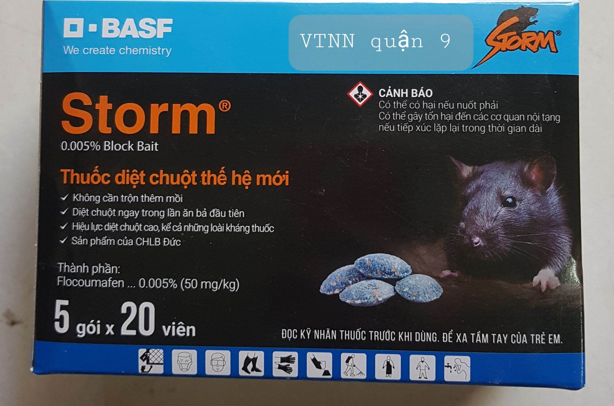 diệt chuột STORM 20viên(1 gói)