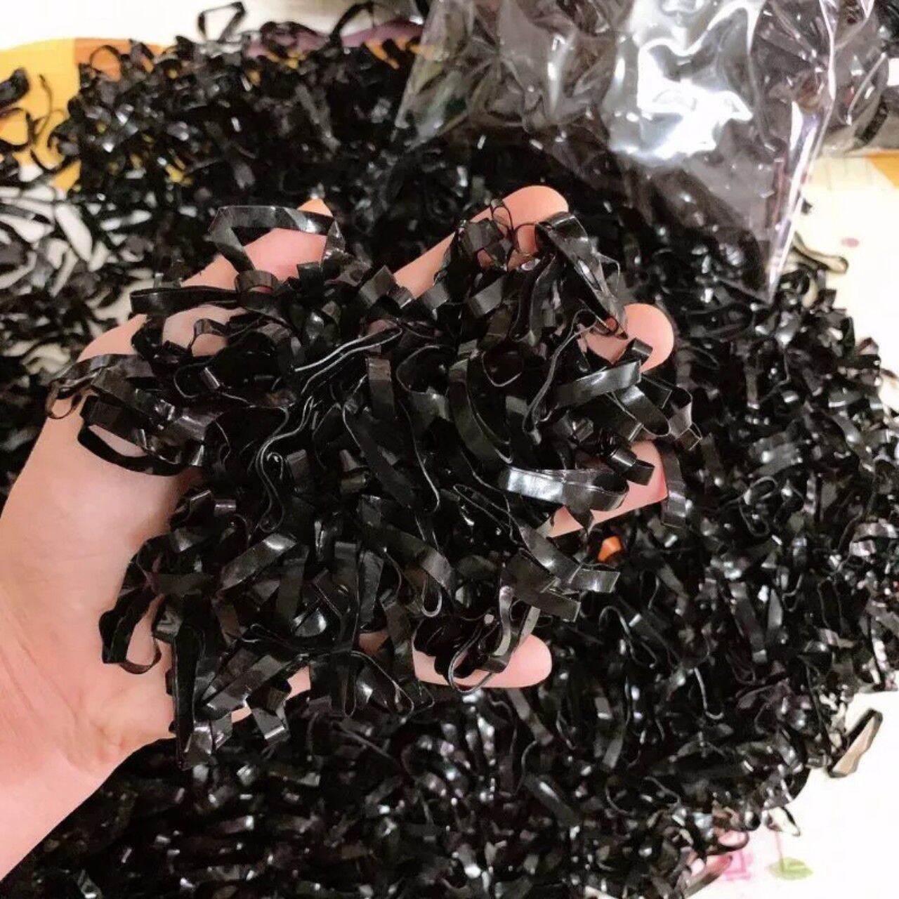 Thun Cột Tóc Đen Và Nhiều Màu Siêu Dai (50g - 100g) - loli