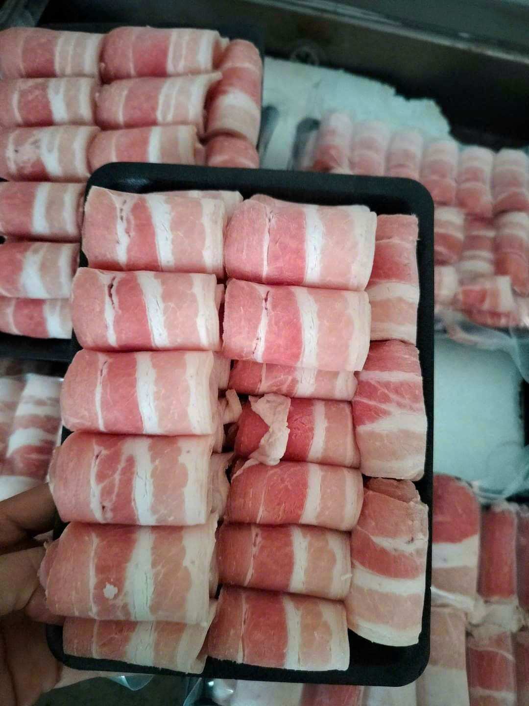 Ba rọi Heo cuộn siêu ngon (khay 500gr, hoả tốc tphcm)