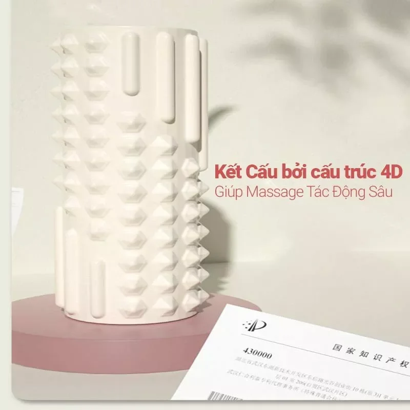 Con lăn massage 45cm tập Yoga/GYM/PILATE Foam Roller