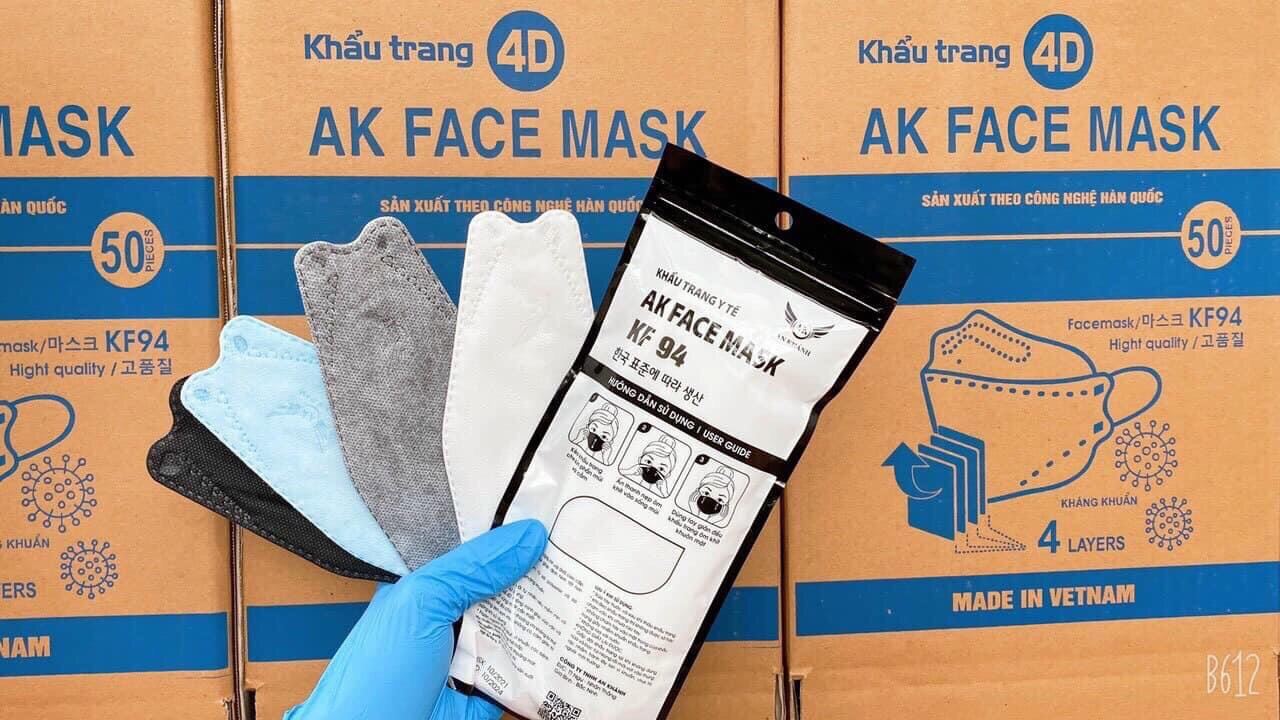 300 chiếc Khẩu trang kf94 Hàn Quốc, khẩu trang kf94, khẩu trang y tế