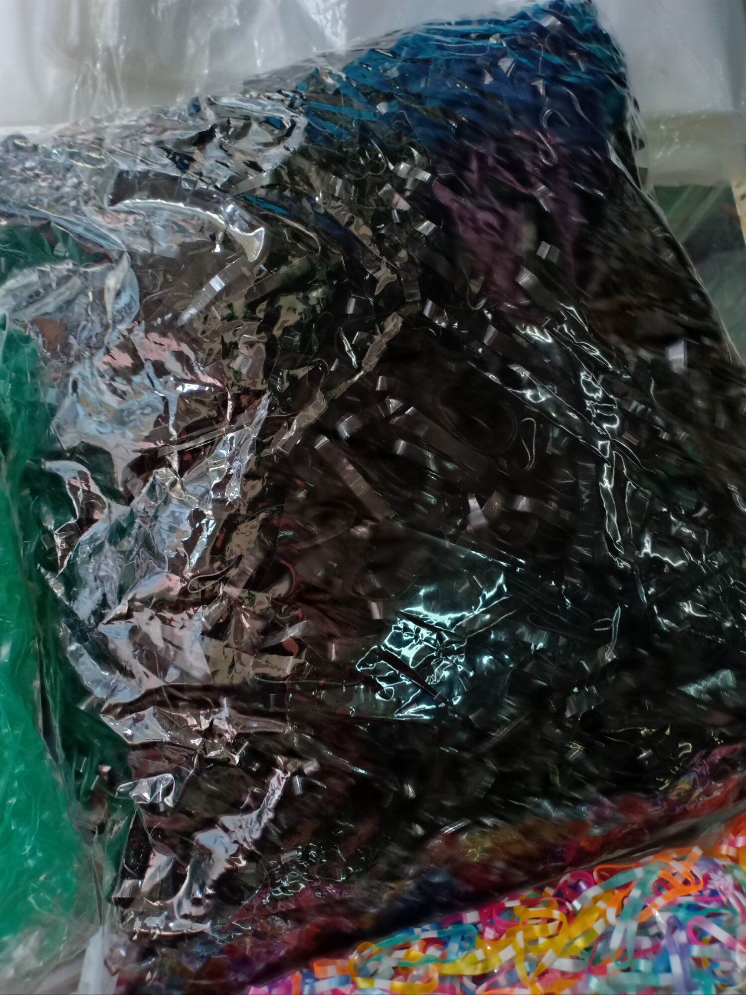 Sỉ 1/2 kg thun cột tóc siêu dai nhiều màu