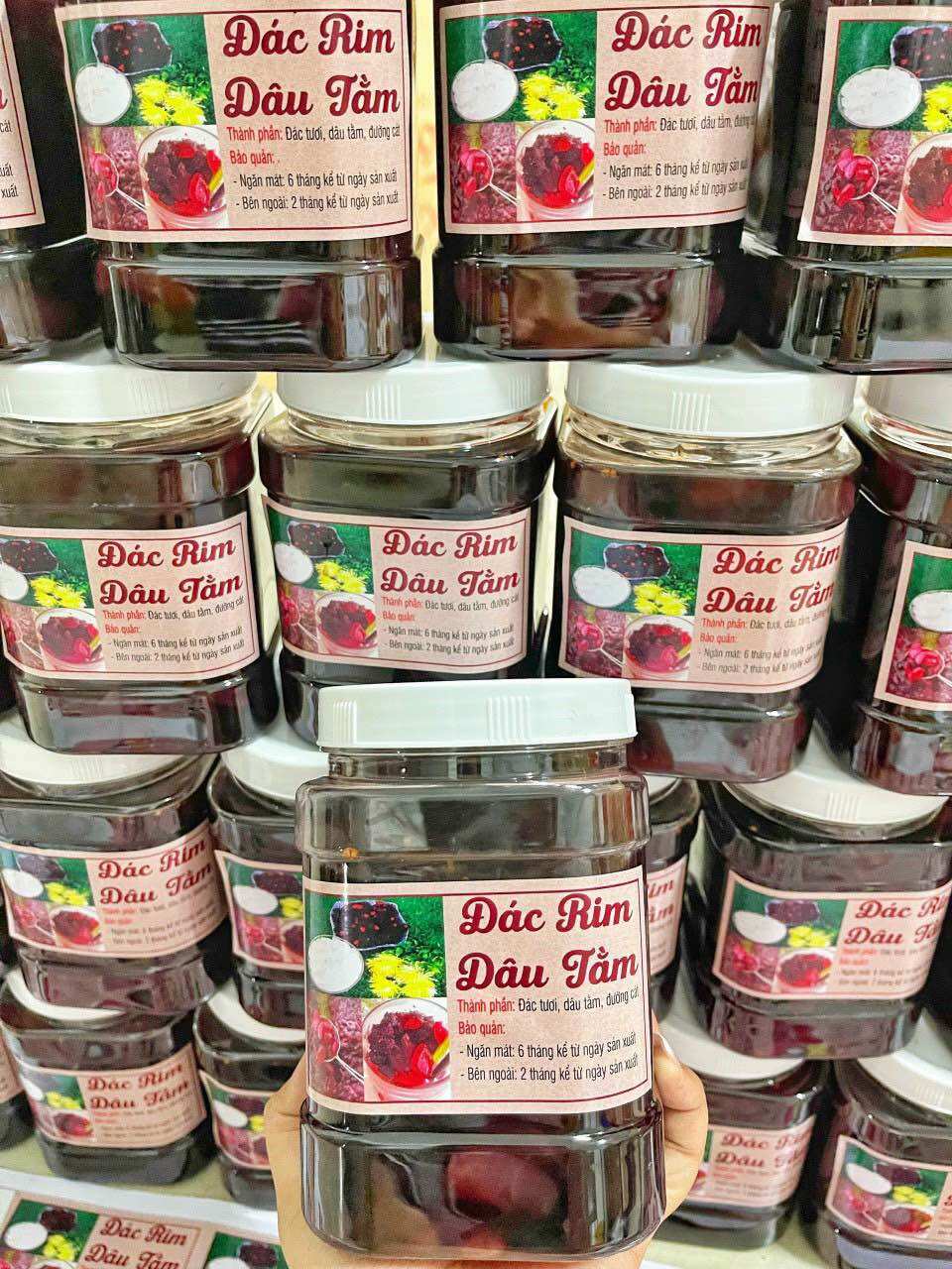 Đác rim dâu tằm hủ 1kg