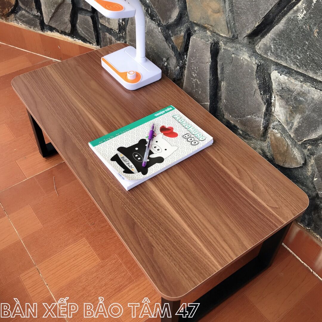 Bàn ngồi bệt gỗ MDF chống ẩm (60*120 cao 32cm)