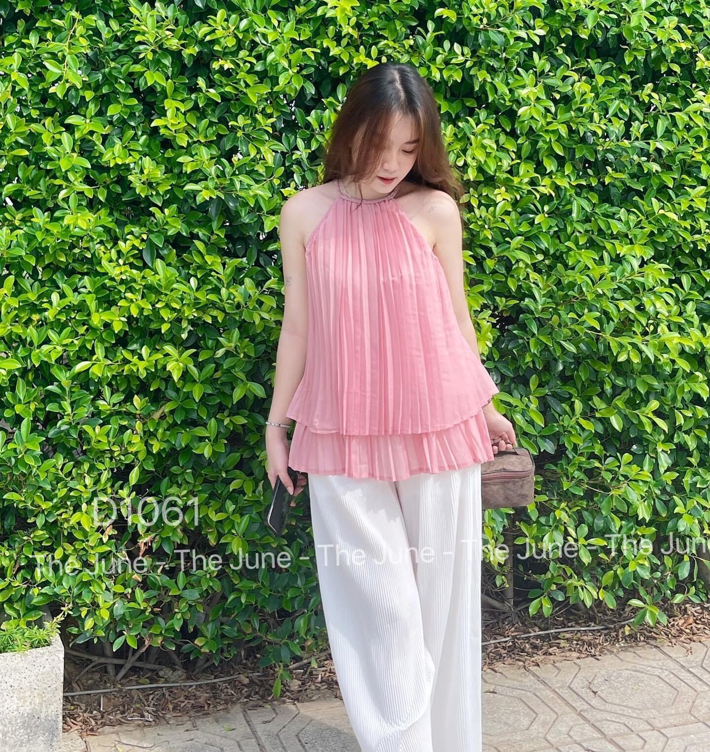 Set Yếm Xếp Ly Dạo Phố