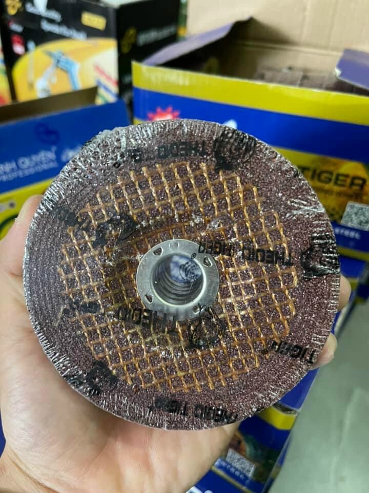 Hộp 25 viên đá mài tiger kích thước 100x6x16mm