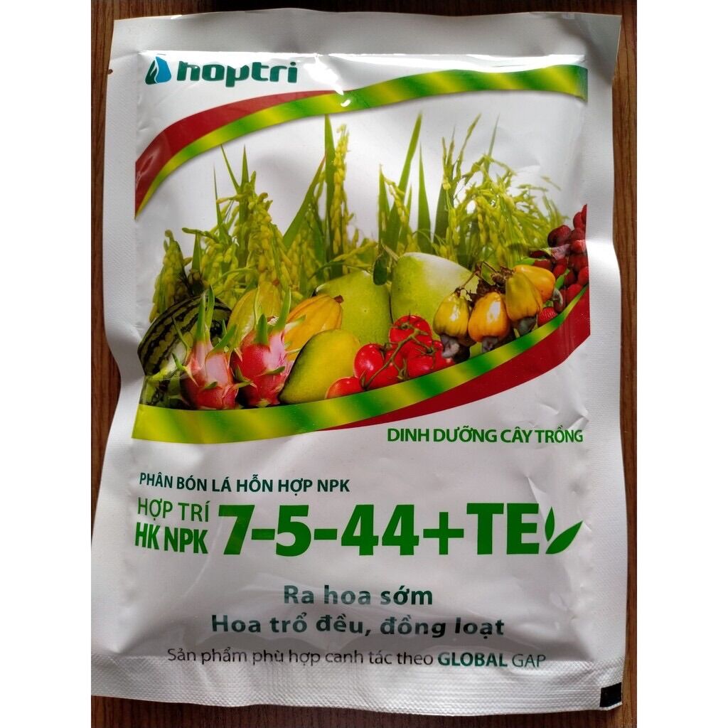 Phân bón NPK HK 7-5-44 + TE Hợp Trí 250gr