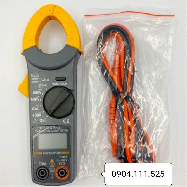 [Hcm]Kyoritsu Kn-200 Ac Current Clamp Meter (400A)