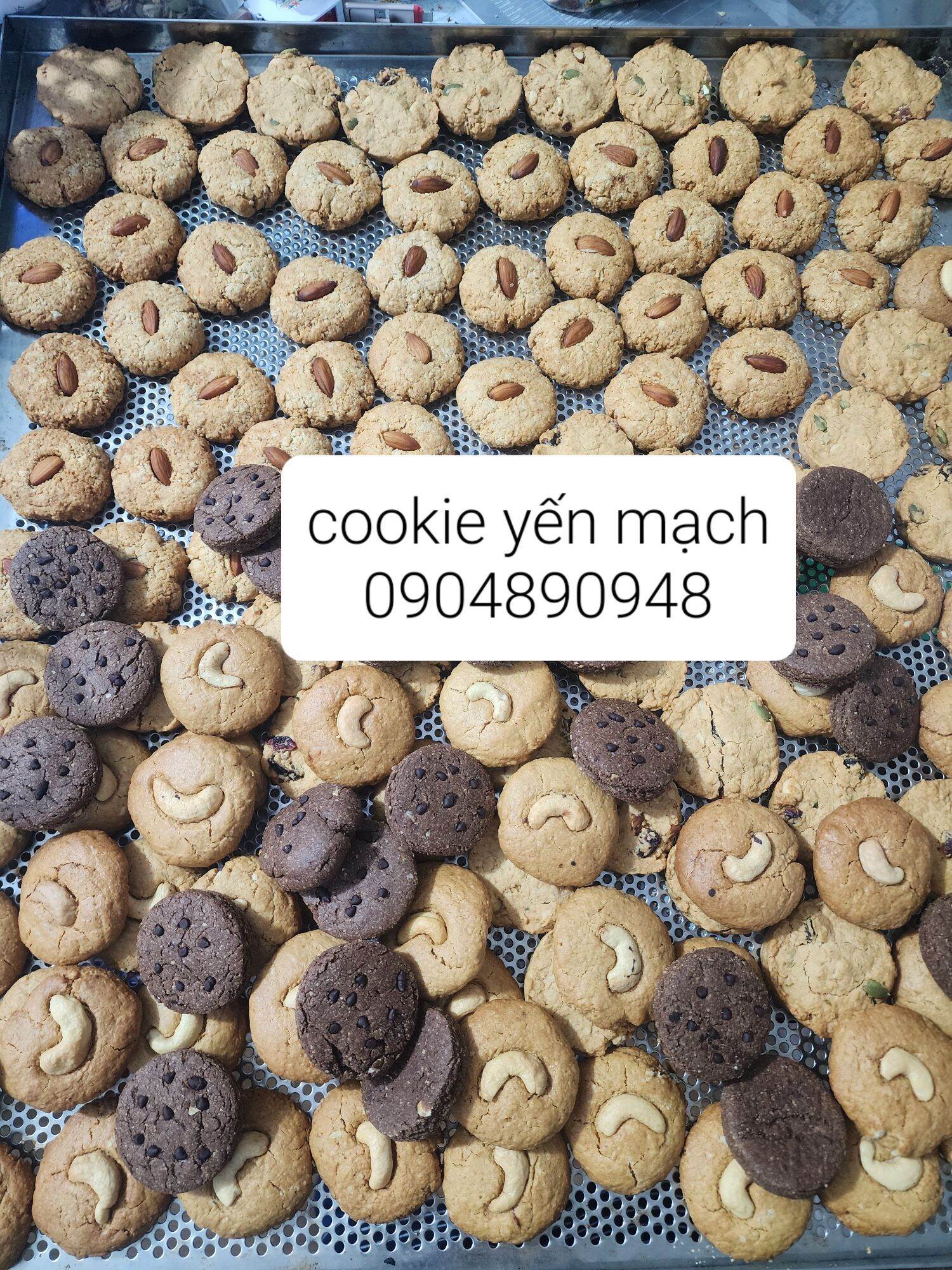 cookie yến mạch mix - 250gr