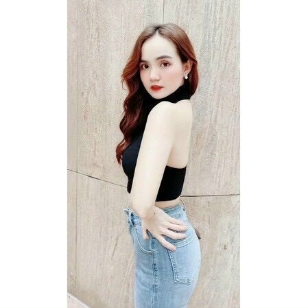 Áo Croptop Yếm Hở Lưng