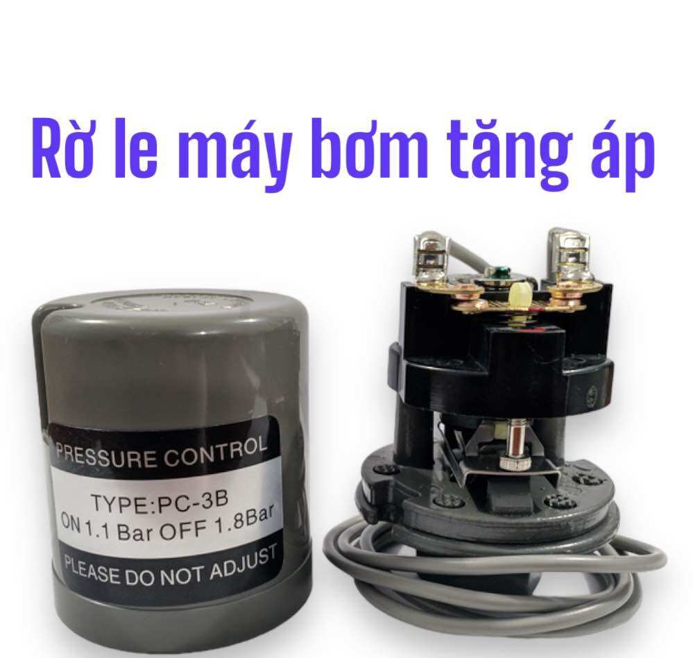 Công tắc áp suất (rờ le) Máy bơm tăng áp PC-3B