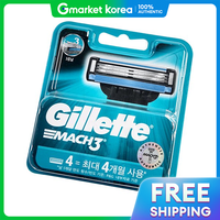 Gillette | (Magic Clean) Lưỡi dao cạo Gillette Mach3 Classic 4 cái
