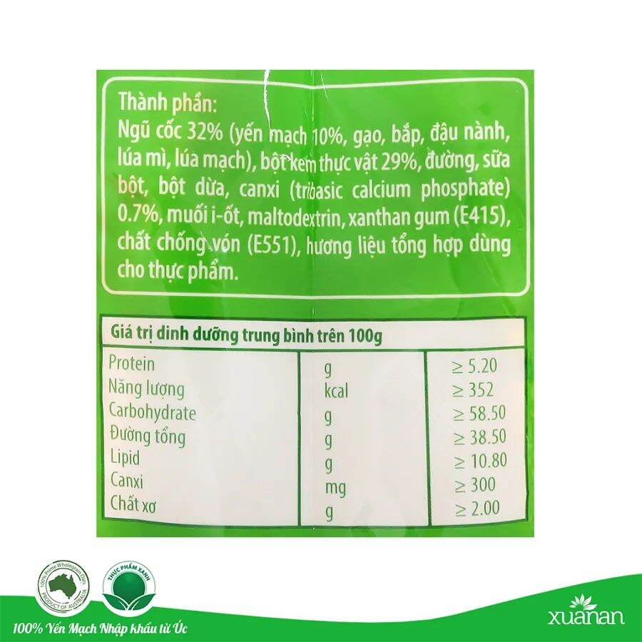 Ngũ cốc yến mạch 400 gram