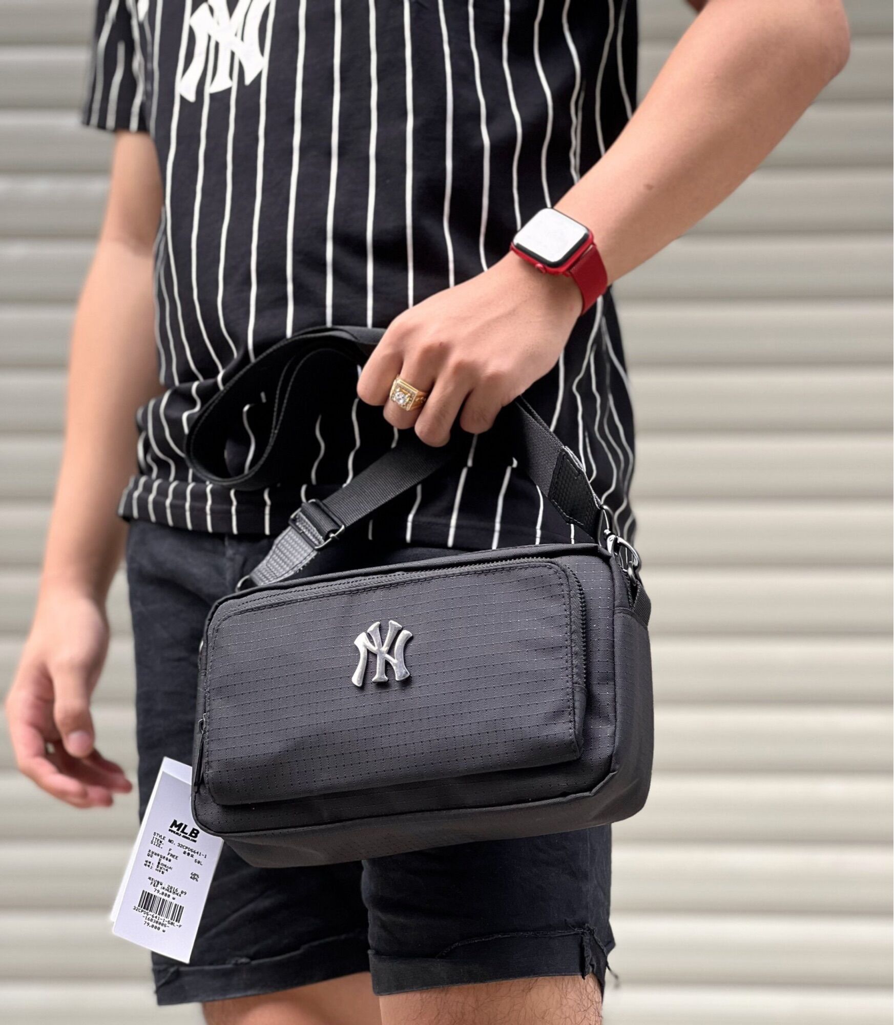 [3-5/8 Hoàn Tiền 25%]Túi đeo chéo M/L/B NY MEN mới onweb Unisex
