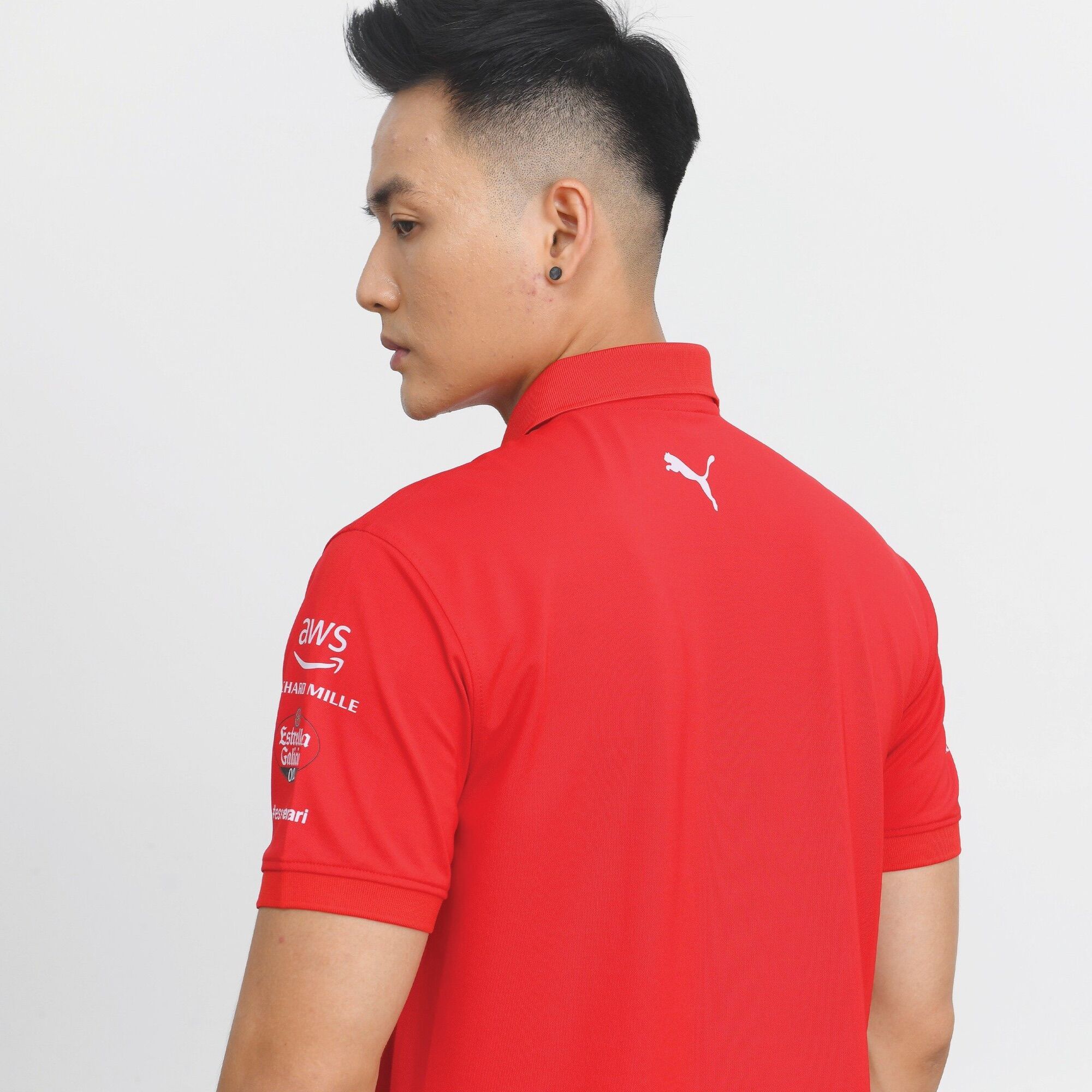 [Nhập RS0822 giảm 30k cho đơn 99k]Áo polo Ferrari đỏ