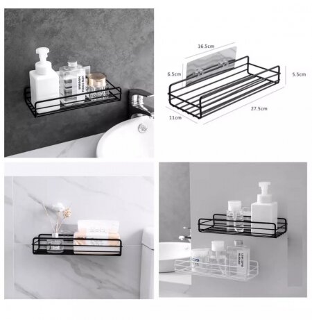 Kệ sắt đen chữ nhật - sơn tĩnh điện