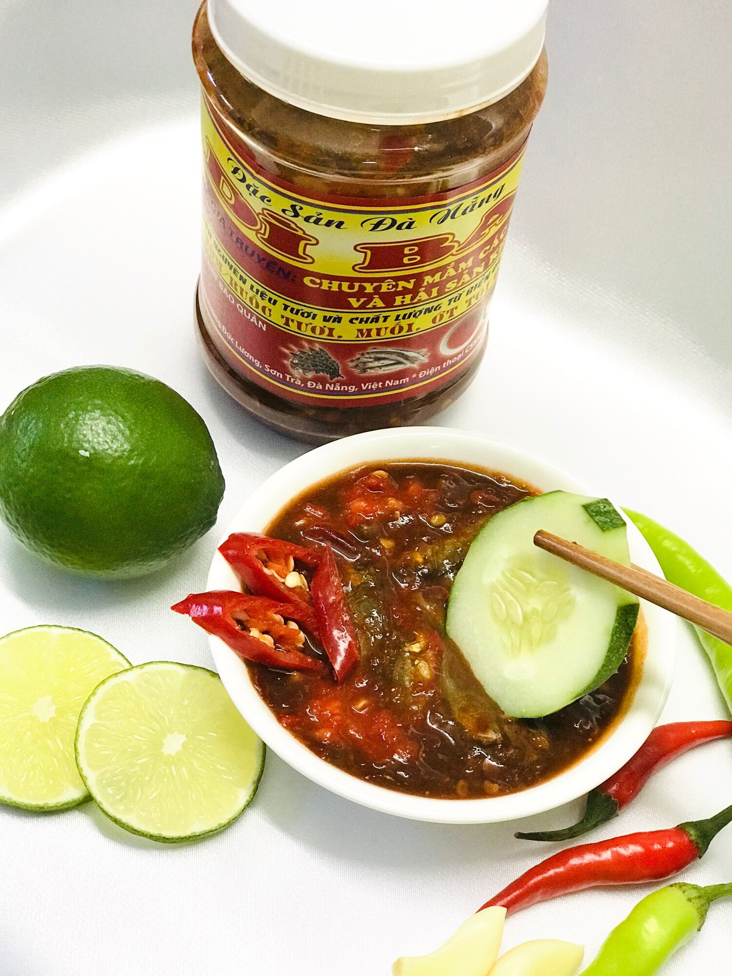 Mắm cá rò Dì Ba Đà Nẵng