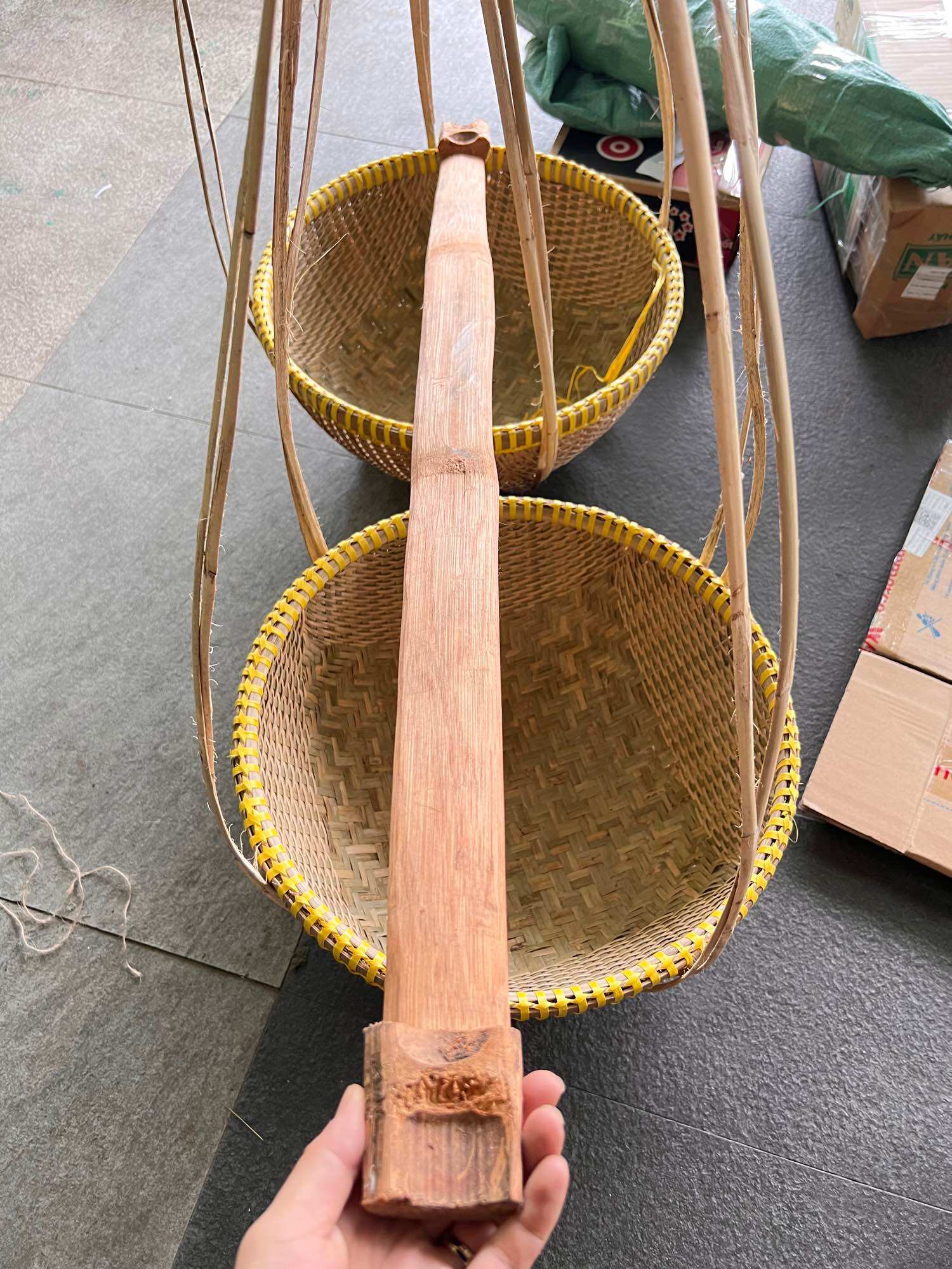 Quang gánh mây tre 1 mét