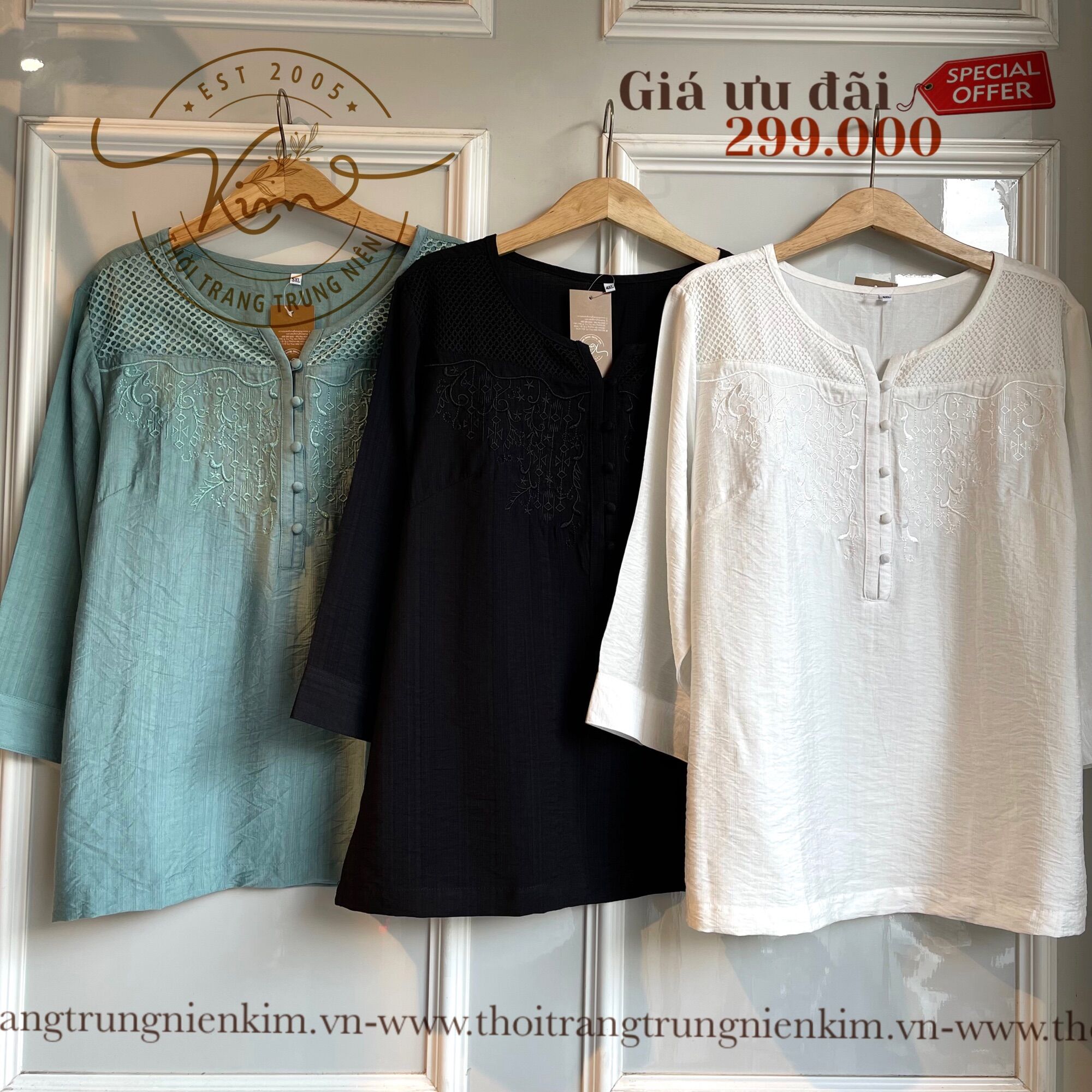 Áo đũi cổ trụ bigsize