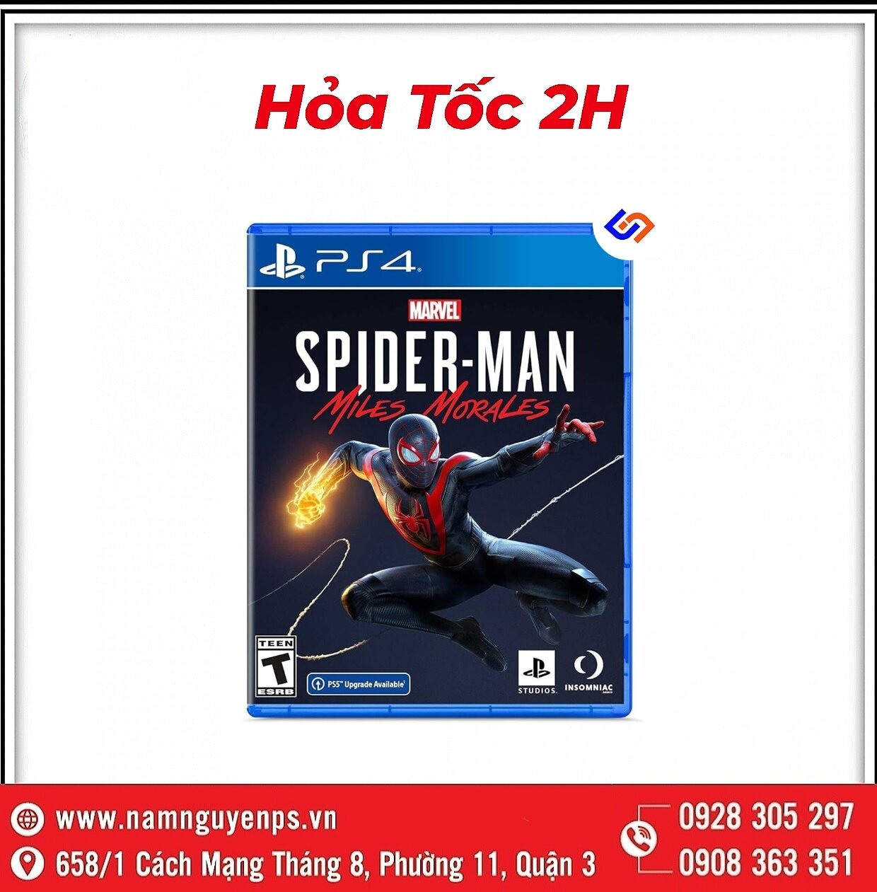 Đĩa game ps4 | spider-man miles morale spiderman