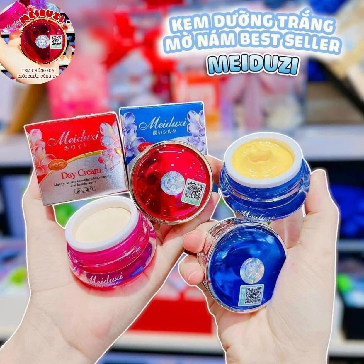 Kem Face Meiduzi Nhật Ngày và Đêm
