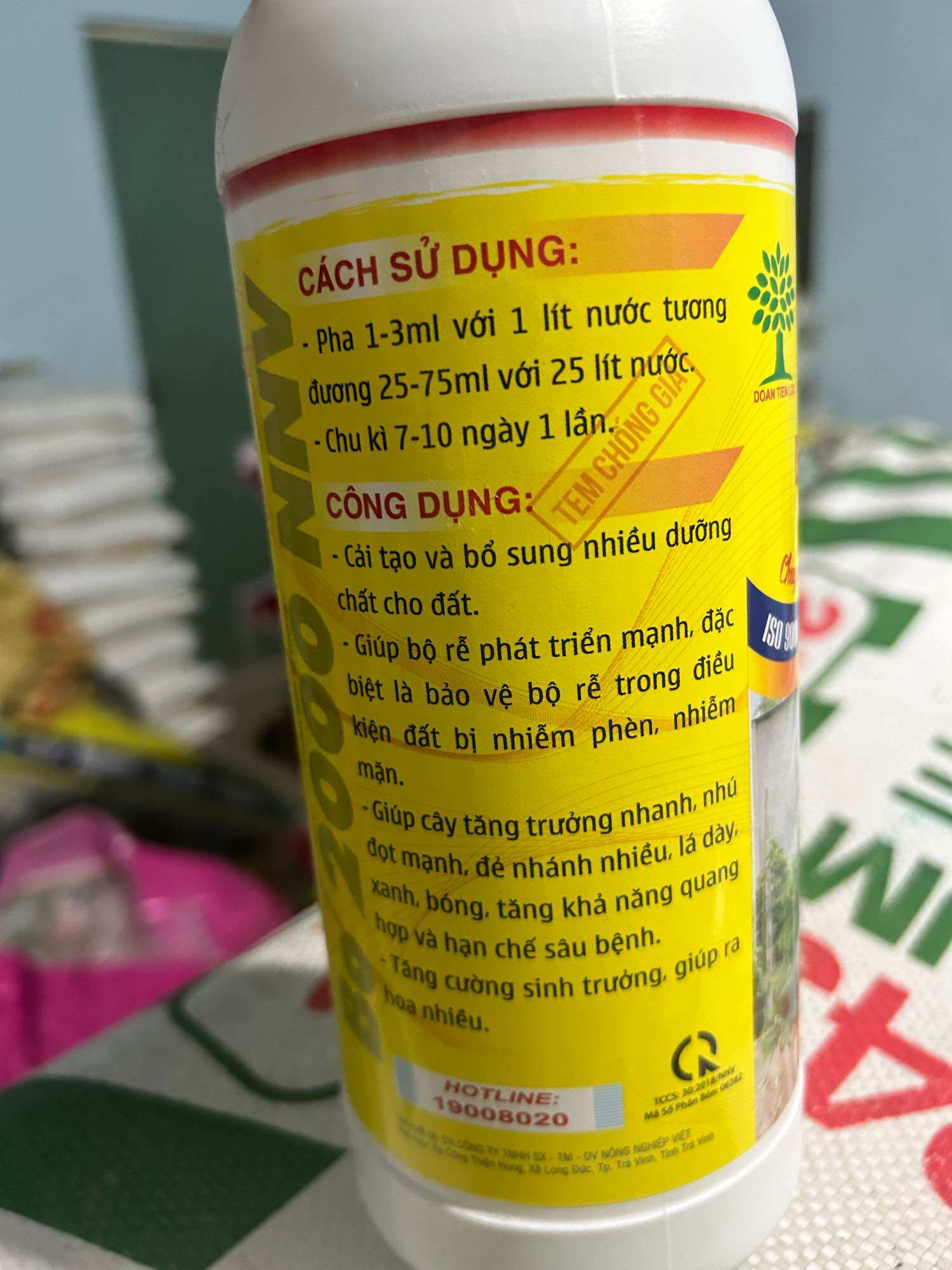 Phân bón lá dưỡng rễ, kích rễ Max Root ( chuyên cây mai vàng) 1 lít