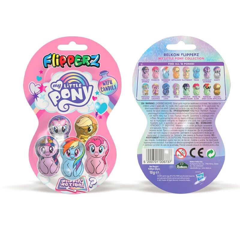 Kẹo Đồ Chơi Lật Đật My Little Pony Flipperz