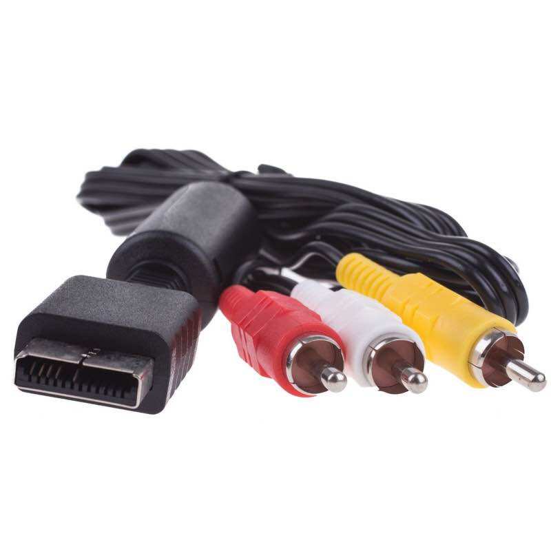 Dây xuất hình ps2 ps3 component và av cable , cable xuất hình cho máy game ps2 ps3 video av cable