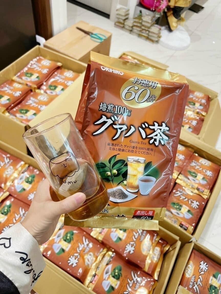 Trà ổi giảm cân Orihiro Nhật Bản 60 gói