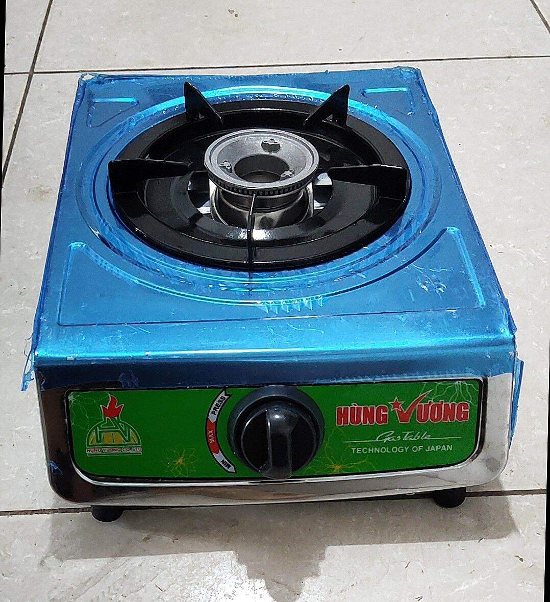 Bếp BIOGAS đơn inox Hùng Vương