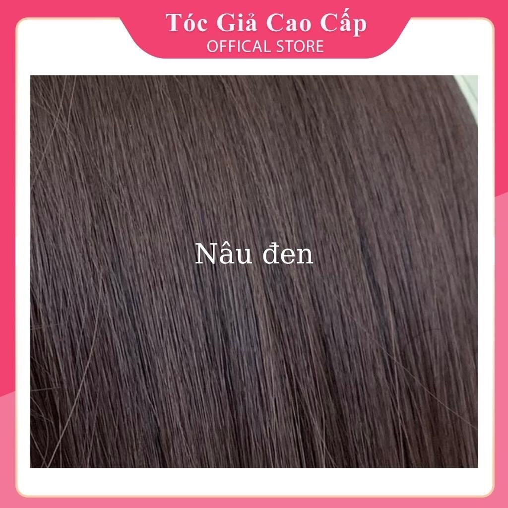 Tóc giả kẹp phồng dày tóc ❇️tơ dệt cao cấp ❇️