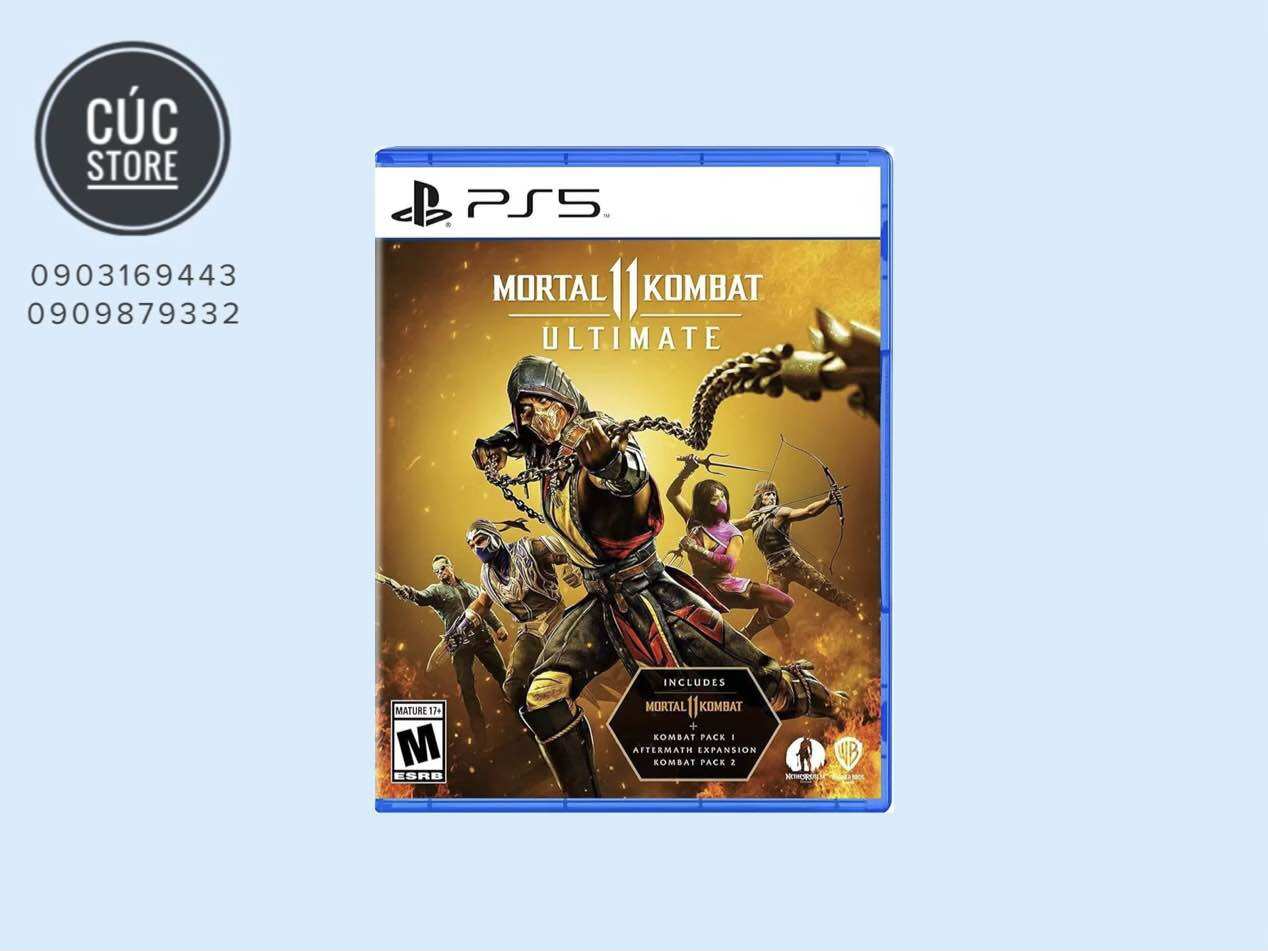 Đĩa chơi game PS5: Mortal Kombat 11 Ultimate Edition