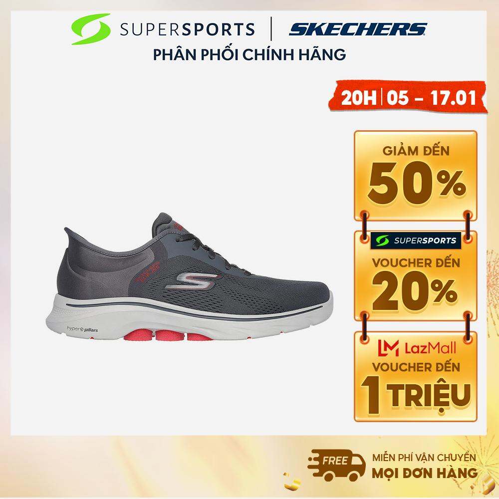 SKECHERS Giày sneakers nam Go Walk 7 216550-CCRD