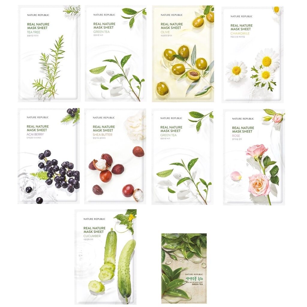 Mặt nạ giấy Nature Republic Real Nature Mask Sheet