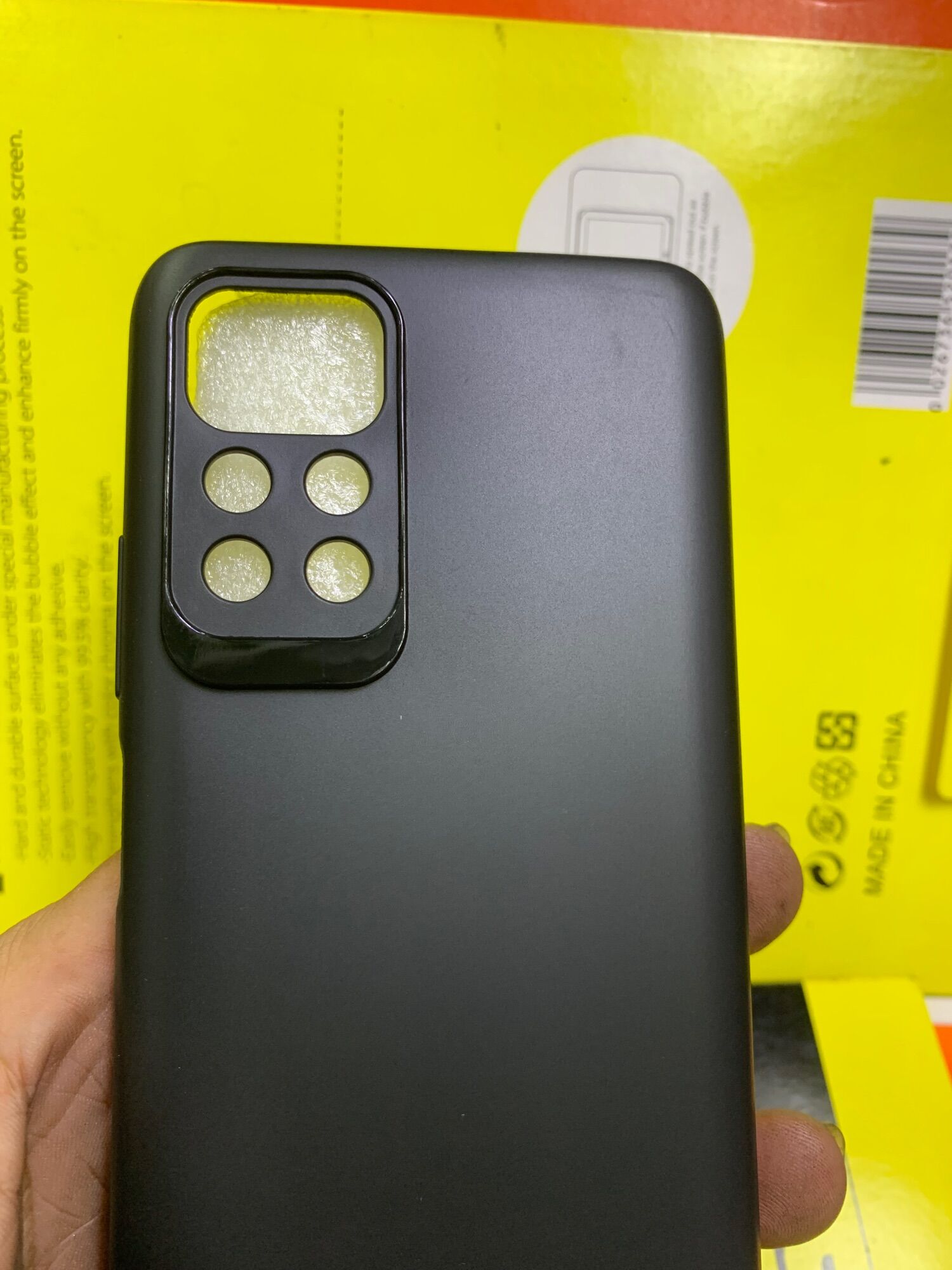 Ốp lưng Xiaomi Redmi Note 11-5G dẻo đen