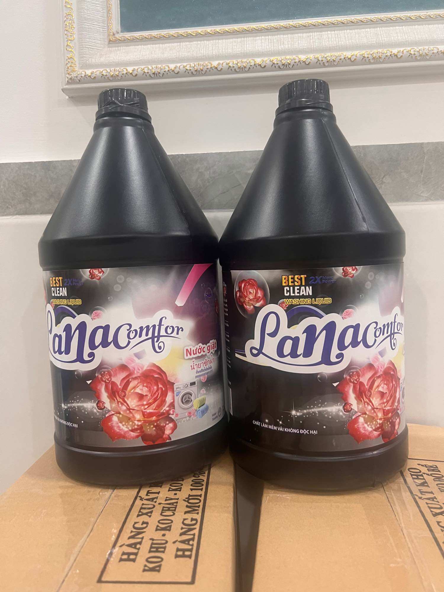 Nước Giặt Xả LanaComfor 3800ml