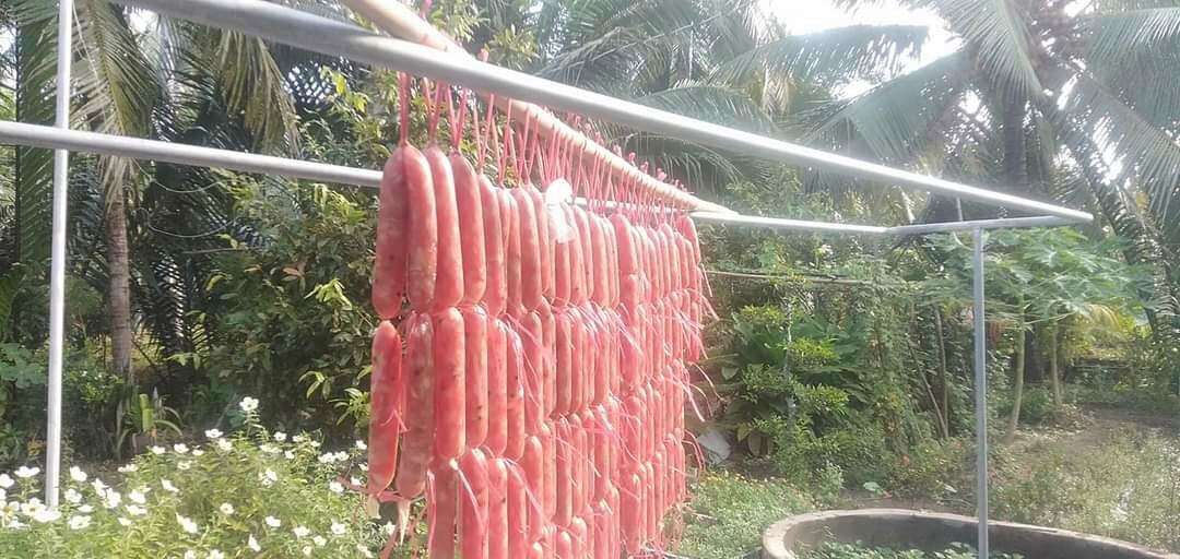 Lạp xưởng nhà làm 180k/kg