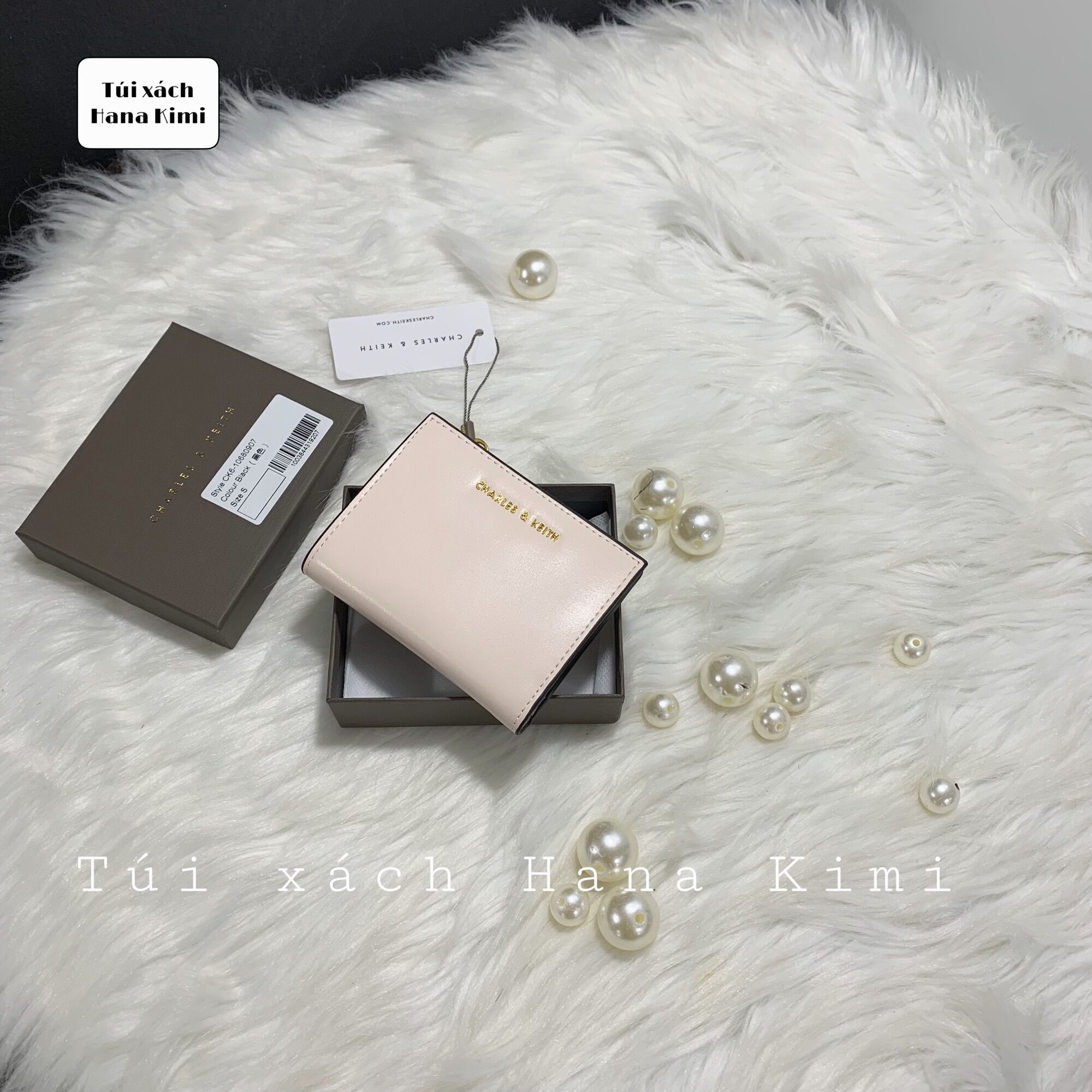 Ví bóp nữ mini gấp đôi nhỏ gọn