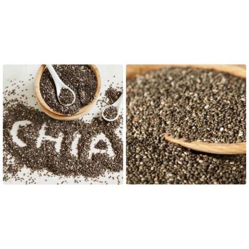 Hạt Chia Úc Absolute Organic Chia Seeds Túi Tím 100gram