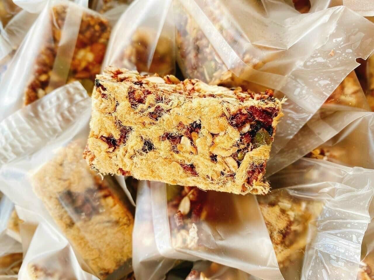 Thanh gạo lứt chà bông túi 500gr