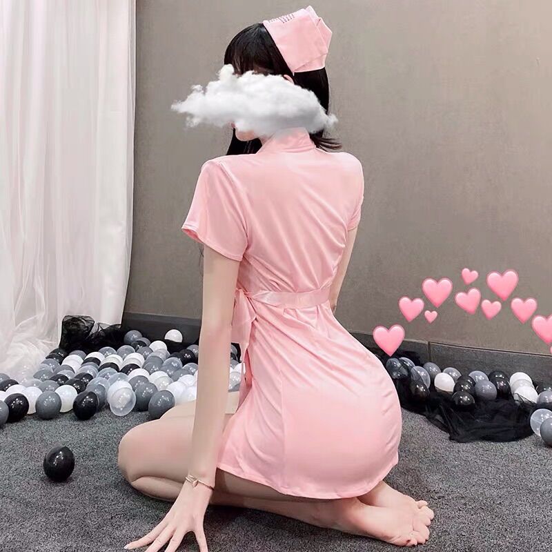 Set ngủ cosplay nữ y tá gợi cảm