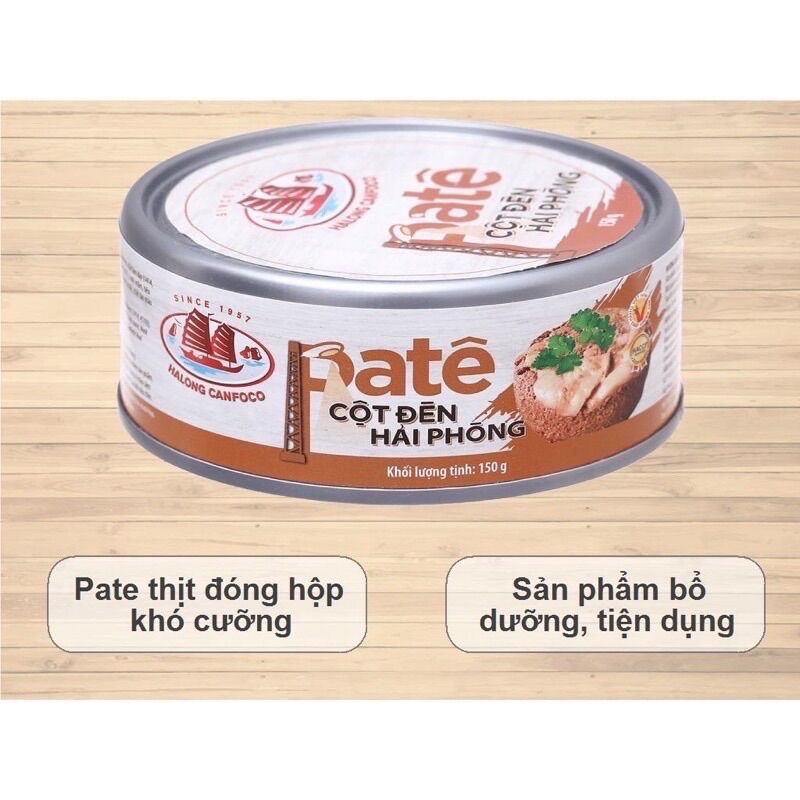 Combo 5 Hộp Pate Cột Đèn Hải Phòng 150g