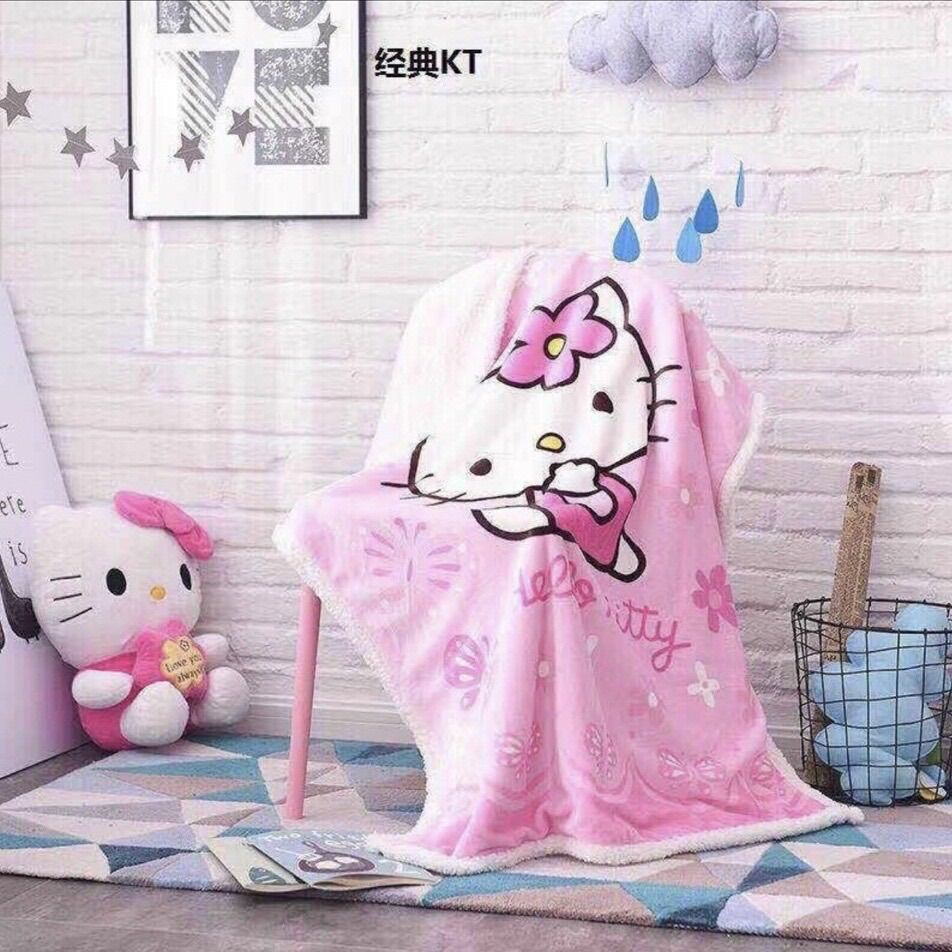 Chăn lông cừu dày và mềm 100*140cm cho bé