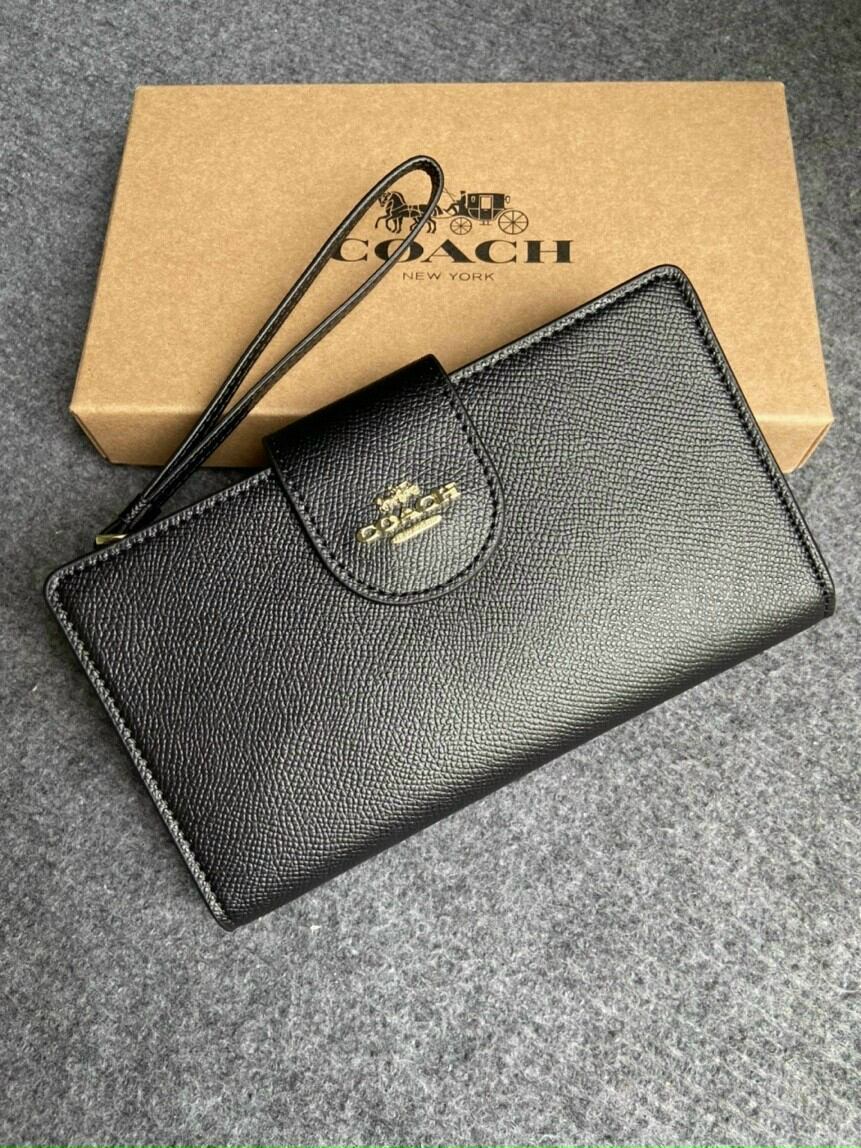 Ví c0ach tech wallet da thật chuẩn xịn