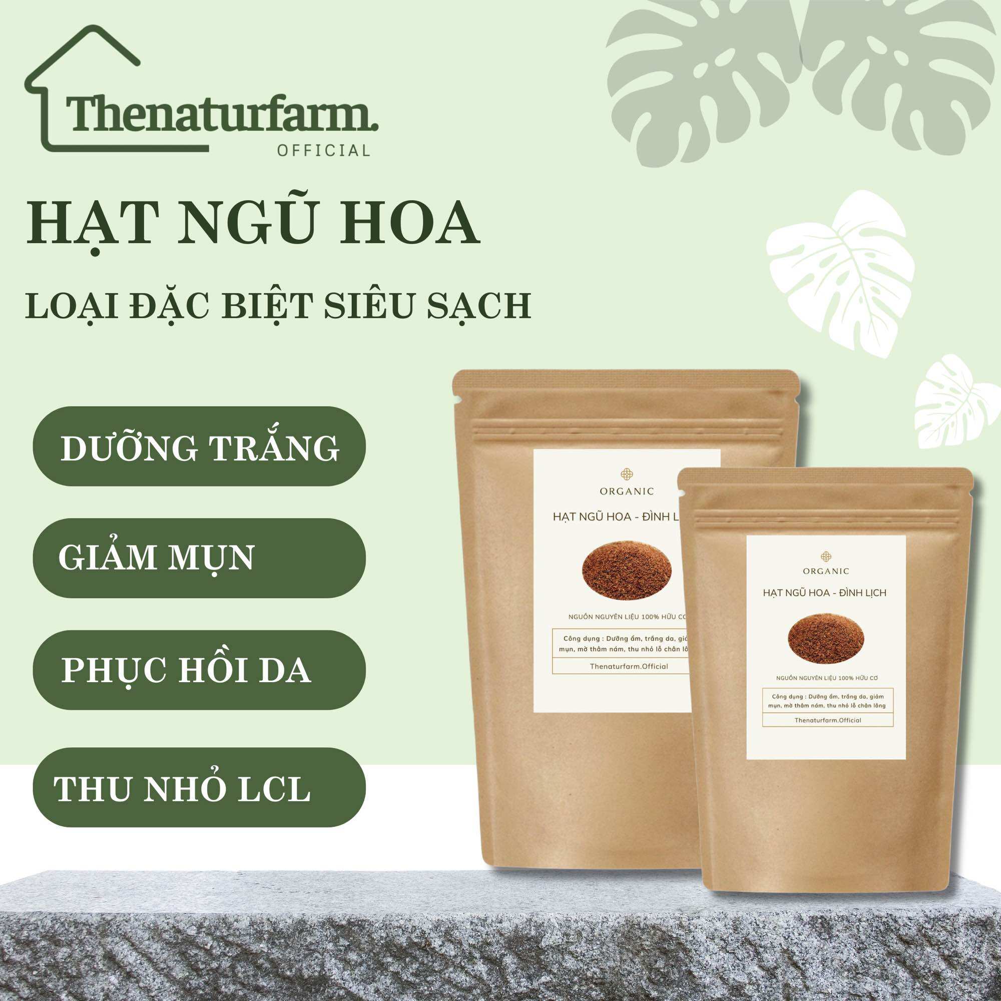 [HCM]Hạt ngũ hoa organic [ 300GR ] - giảm mụn trắng da mờ thâm sạm