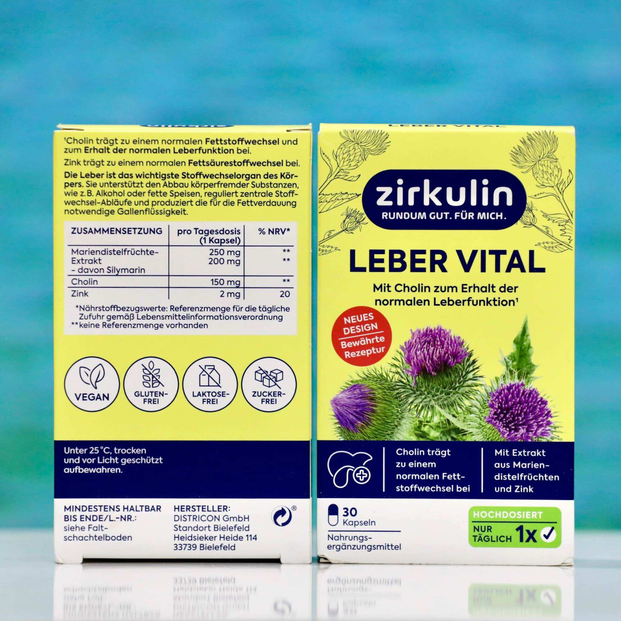 Bổ gan Zirkulin leber-vital
