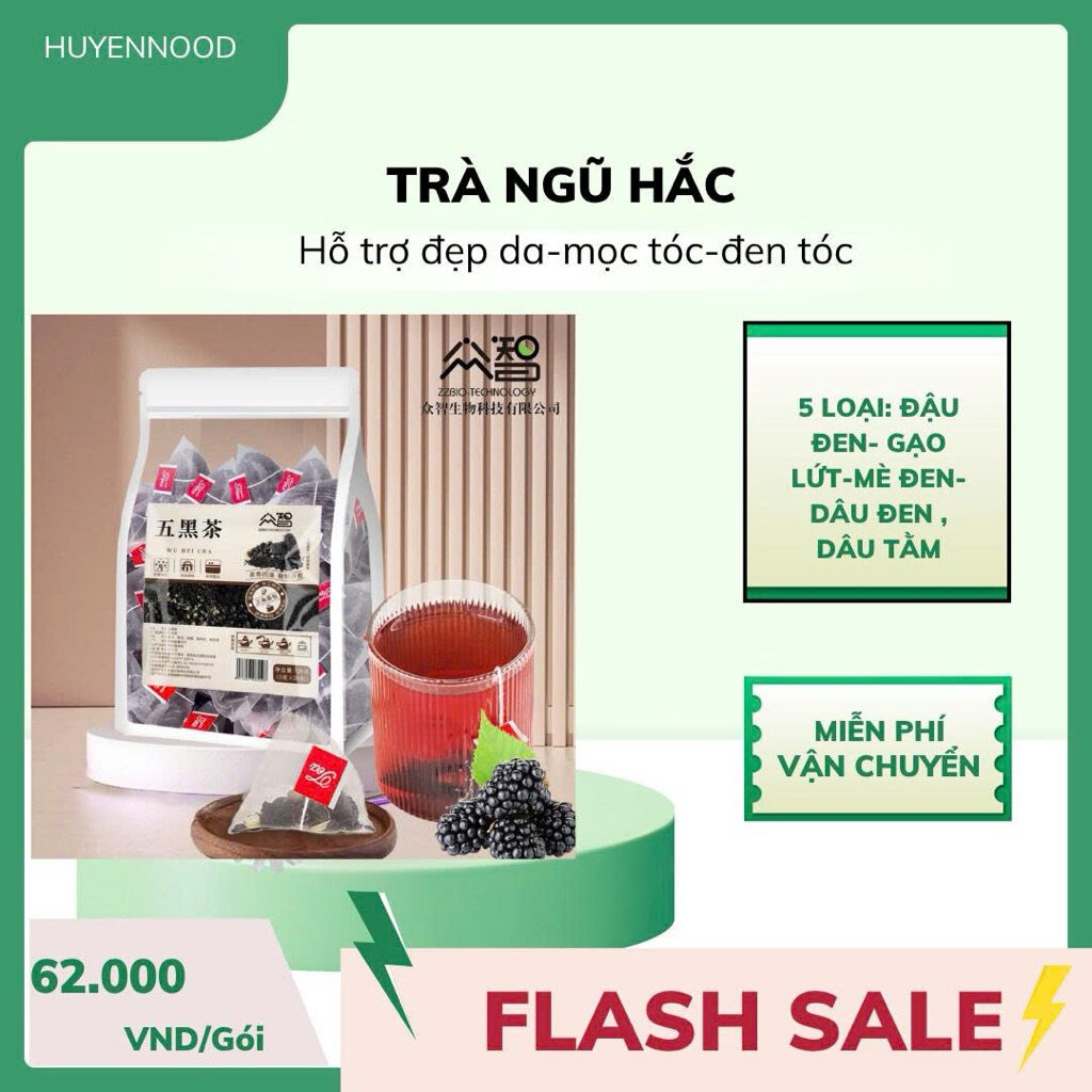 Trà ngũ hắc túi 50 gói nhỏ